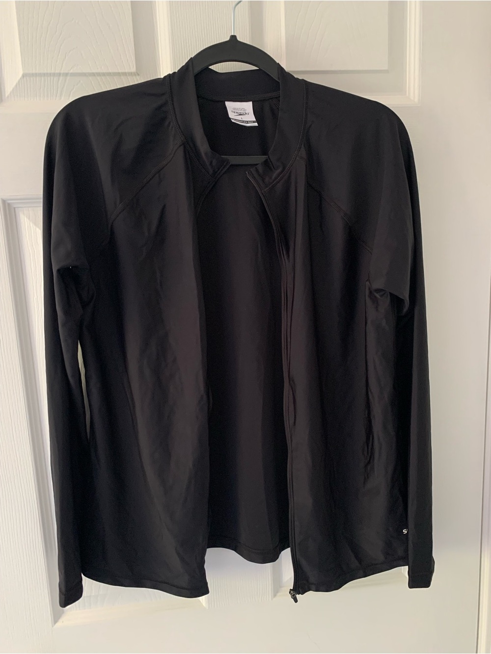 Speedo Black PowerFLEX Eco Zip Jacket